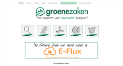 Desktop Screenshot of groenezaken.com